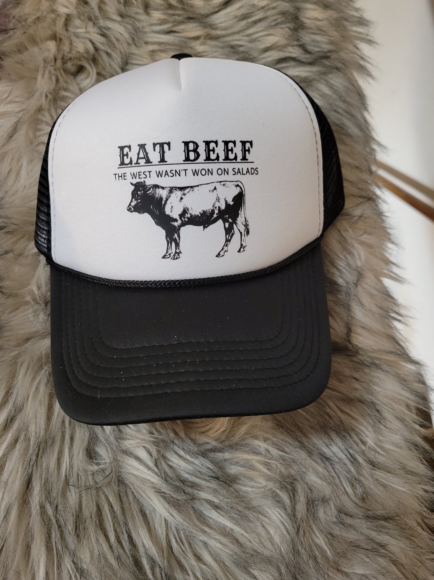 Eat Beef Trucker Cap