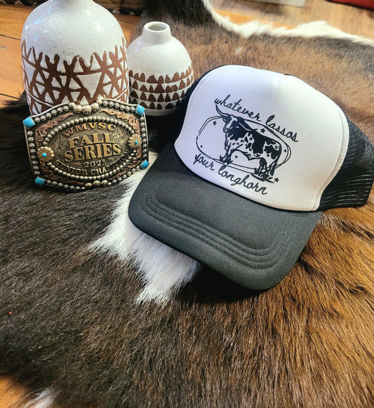 "LONGHORN" Trucker cap