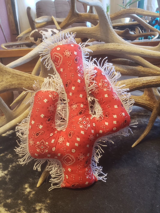 "Red Bandana Cacti"